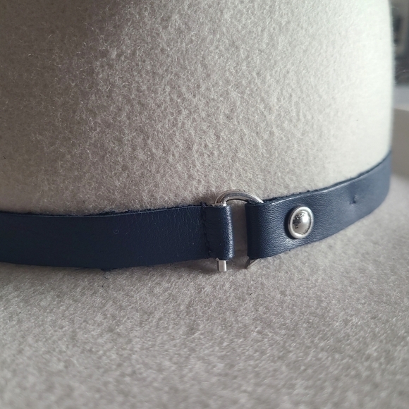 rag & bone Finley Wool Fedora, Size Small, Parchment, NWT - Picture 8 of 16